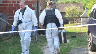 06.07.2025., Pleskovec- Policijski ocevid na mjestu ubojstva u Pleskovcu 118. Photo: Vjeran Zganec Rogulja/PIXSELL