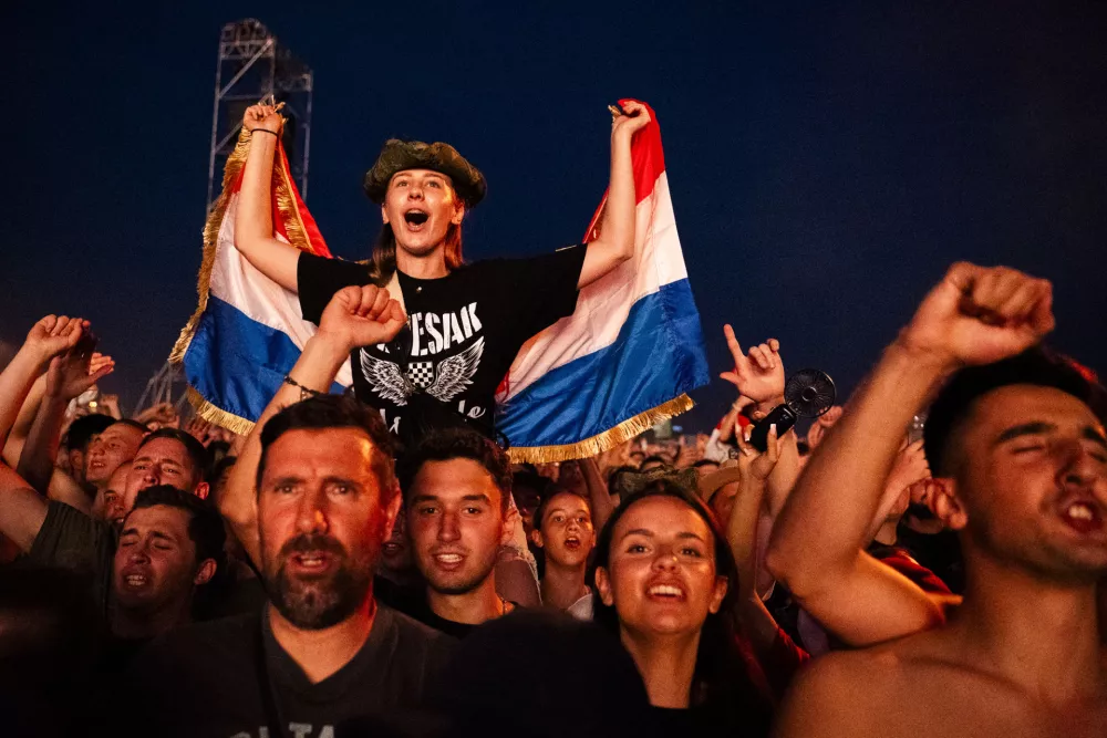 5.07. Koncert Marko Perkovič - Thompson, Zagreb. FOTO: Nik Erik Neubauer