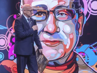 Bogdan Gabrovec, predsednik OKS v odhajanju - 13.12.2022 - Razglasitev &Scaron;portnik leta 2022 v organizaciji Dru&scaron;tva &scaron;portnih novinarjev Slovenije - priznanja za najbolj&scaron;ega &scaron;portnika in &scaron;portnico ter najbolj&scaron;o ekipo iztekajočega se leta. //FOTO: Jaka Gasar