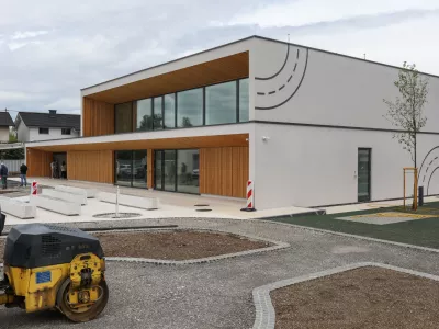 - zunanjost Parka varne mobilnosti,- 08.07.2025.- Novinarska konferenca ljubljanskega župana Zorana Jankovića, na kateri so predstavili park varne mobilnosti, ki ga gradijo v javno-zasebnem partnerstvu z Zavodom Varna pot, namenjen pa bo izobraževanju in praktičnim prikazom varne mobilnosti.//FOTO: Bojan Velikonja