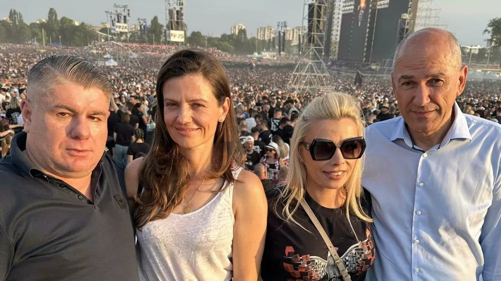 koncert Thompson Janez Jan&scaron;a Foto: Facebook/Velimir Bujanec