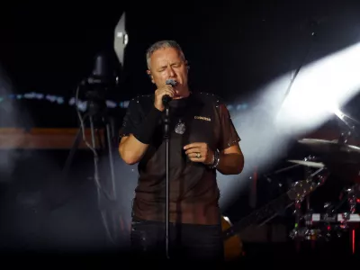 Marko Perković&nbsp;Thompson na koncertu minuli konec tedna. / Foto: Reuters