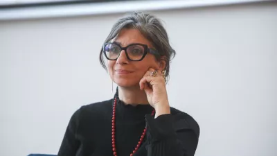 - 09.07.2025. - Posebna poročevalka ZN za okupirana palestinska ozemlja Francesca Albanese na strokovnem posvetu na Pravni fakulteti v Ljubljani.//FOTO: Bojan Velikonja