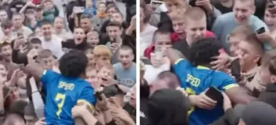 Vplivnež IShowSpeed v Sarajevu. Foto: Zajem zaslona