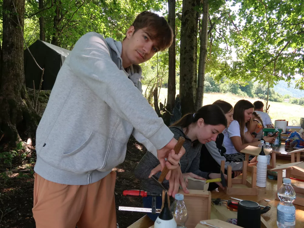 Mladinski center Nova Gorica, Tabor za mlade - za dvig samozavesti, iskanje močnih področij / Foto: Nata&scaron;a Bucik Ozebek