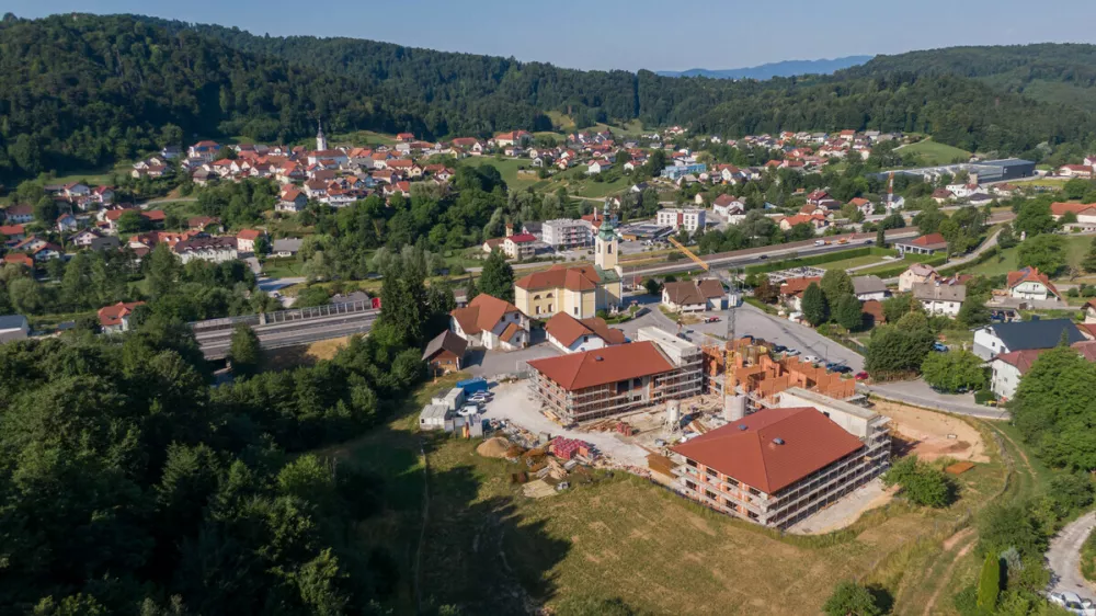 Gradnja doma starej&scaron;ih v Vi&scaron;nji Gori