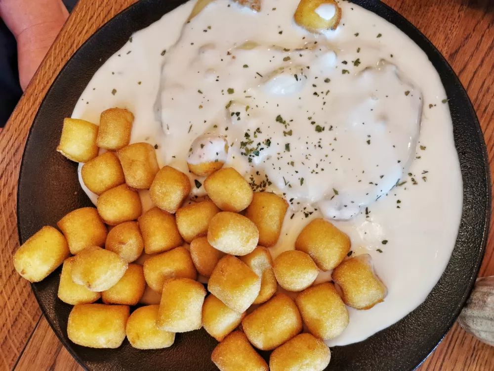 Svinjski zrezek s smetano