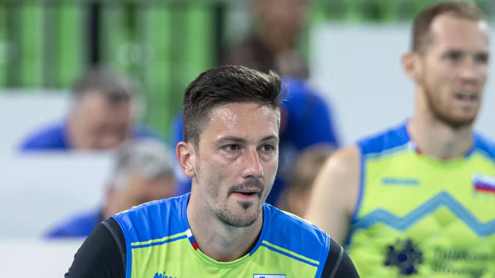 Dejan Vinčić- 03.09.2019 &ndash; odbojka &ndash; Slovenija: Srbija, prijateljska tekma, mo&scaron;ki: //FOTO: Matjaž Ru&scaron;t
