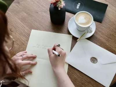 Napi&scaron;ite pismo samemu sebi in ga prejmite čez dve leti