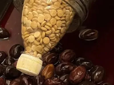 Tablete in sredozemski plodovi / Foto: Nem&scaron;ka Policija