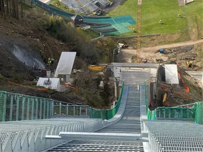 olimpijske igre, Predazzo, delovisce