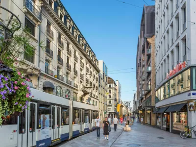 Ženeva, staro mestno jedro