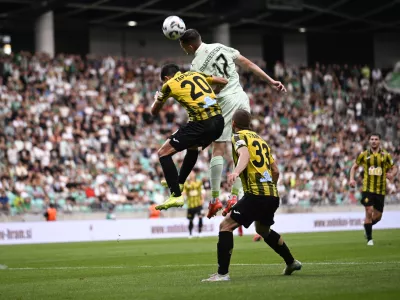 Ahmed Muhamedbegović08.07.2025 Olimpija: Kairat, kvalifikacije za ligo prvakov v nogometuFOTO: Nik Erik Neubauer