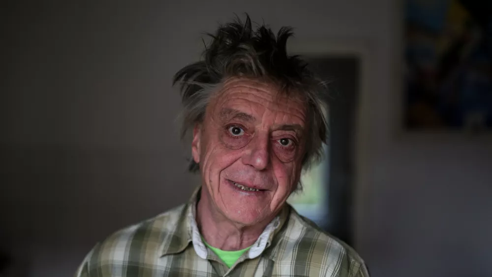 - 12.01.2017 - Andrej Rozman - Roza, pesnik, pisatelj, dramatik, igralec in prevajalec   //FOTO: Luka Cjuha..