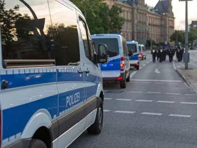 Nem&scaron;ka policija v Hamburgu. Slika je simbolična. / Foto: Istock
