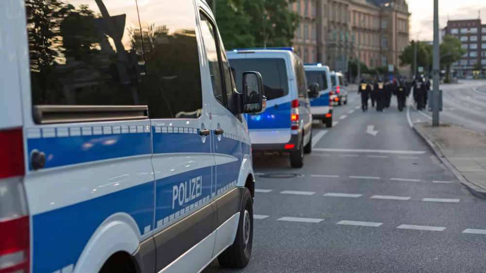 Nem&scaron;ka policija v Hamburgu. Slika je simbolična. / Foto: Istock