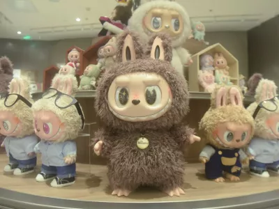 Labubuji v specializirani trgovini v Hangzhou na Kitajskem. / Foto: Profimedia