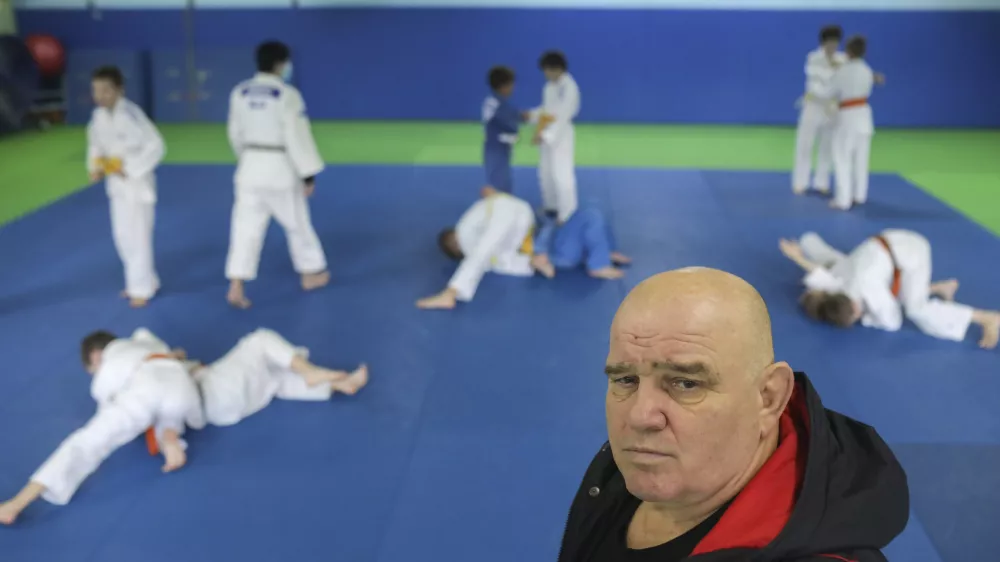 - 04.11.2021 - Marjan Fabjan, judoist - ustanovitelj in glavni trener kluba Judo klub Z'dežele Sankaku Celje, ki je proizvedel vrsto mednarodno zelo uspe&scaron;nih tekmovalcev v judu /FOTO: Jaka Gasar