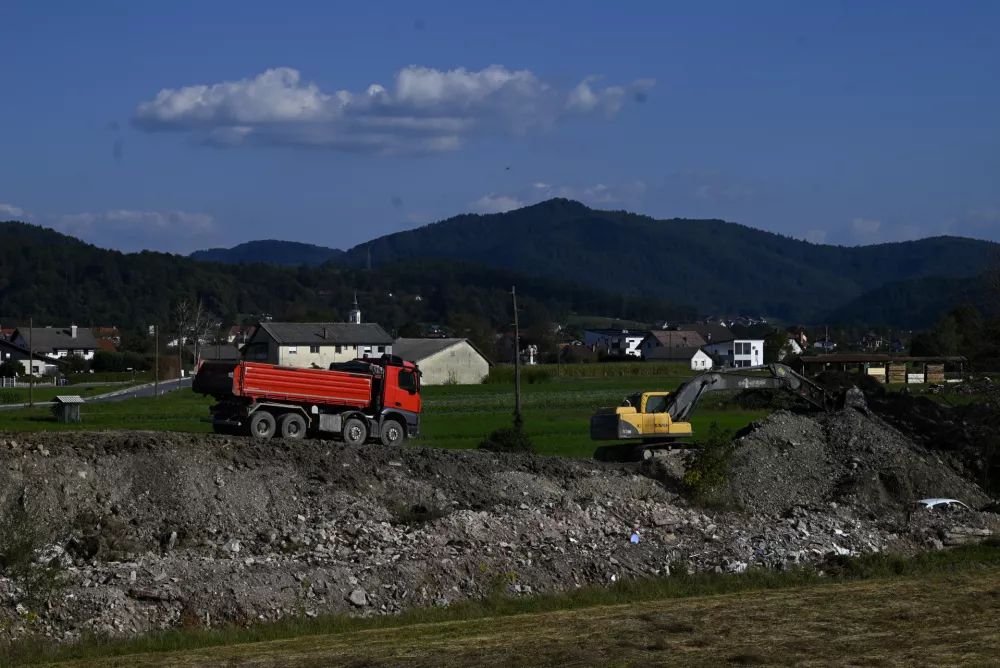 - 07.09.2023 &ndash; odlagali&scaron;če odpadkov pri zaporu v Dobrunjah.  //FOTO: Nik Erik Neubauer