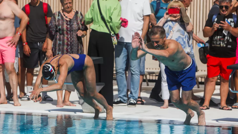Svečana otvoritev prenovljenega bazena Vevče. Foto:&nbsp; Bojan Velikonja