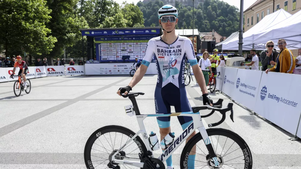 Matej Mohorič- 14.06.2024 - začetek 3. etape Dirke po Sloveniji  //FOTO: Jaka Gasar