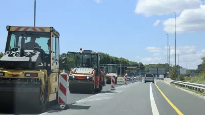 preplastitev vozi&scaron;ča - krak na razcepu Zadobrova - ljubljanska obvoznica - ljubljanski obroč