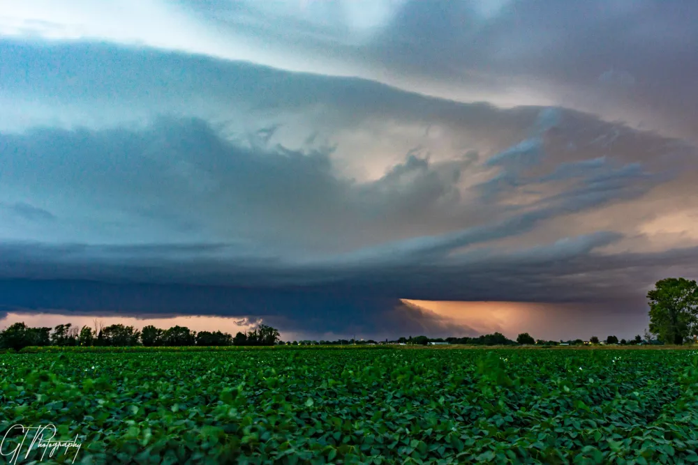 Palmanova, nevihta, Meteoinfo Slovenija, lovci na nevihte, Italija / Foto: Tim Gre&scaron;ak