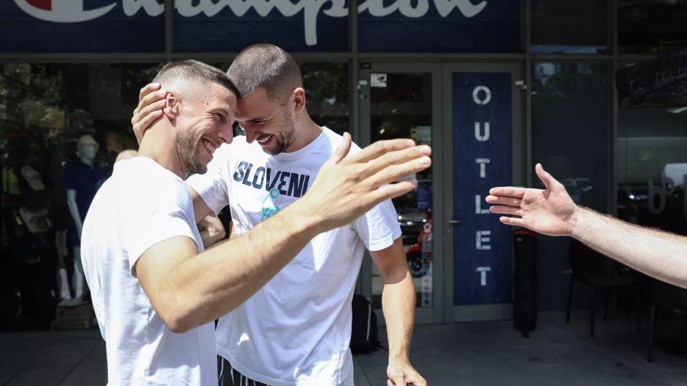 Aleksej Nikolič- 23.07.2025 - zbor ko&scaron;arkarske reprezentance pred začetkom priprav na evropsko prvenstvo//FOTO: Jaka Gasar