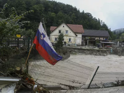 Stahovica pri kamniku05.08.2023 najhuj&scaron;e poplave v zgodovini Slovenije - slovenija pod vodo - poplave - sanacija - či&scaron;čenje - PREGLED LETA 2023FOTO: Luka Cjuha