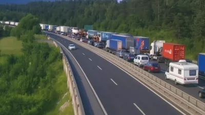 Prometna nesreča, zastoji, zastoji na avtocesti, avtocesta