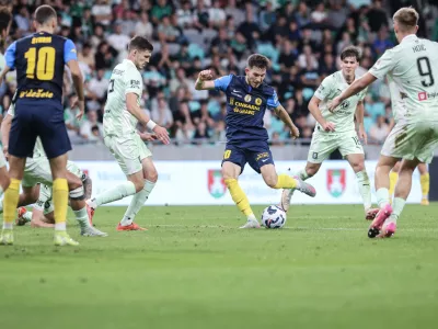 Nikita Iosifov- 03.08.2025 - nogomet - 1.SNL - Olimpija: Celje, Stožice//FOTO: Jaka Gasar