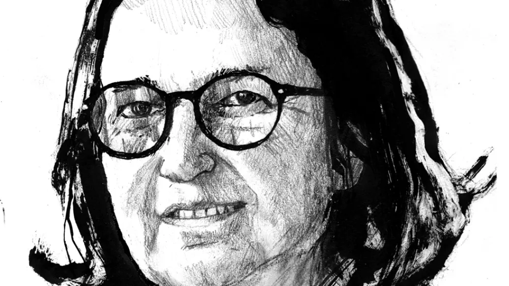 Vesna Vaupotič, kolumna, Mislim svoje mesto, karikatura, Matej Stupica