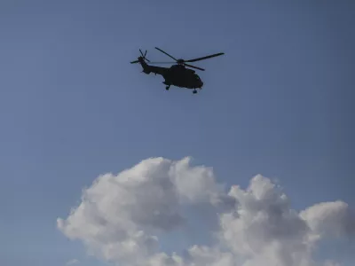 - voja&scaron;ki helikopter - 16.10.2019 &ndash; Policija &ndash; Letalska policijska enota (LPE) - Letali&scaron;če Jožeta Pučnika Brnik &ndash; prihod novega policijskega helikopterja AW169, proizvajalca Leonardo Helicopters v vrednosti 14.624.048,00 &euro; //FOTO: Jaka Gasar