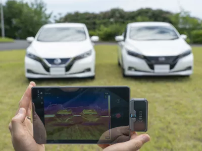 Hladna barva, ki ohladi vozilo za 5 stopinj CNissan Corporation