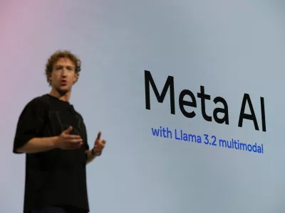 Meta CEO Mark Zuckerberg makes a keynote speech at the Meta Connect annual event at the company's headquarters in Menlo Park, California, U.S., September 25, 2024. REUTERS/Manuel Orbegozo