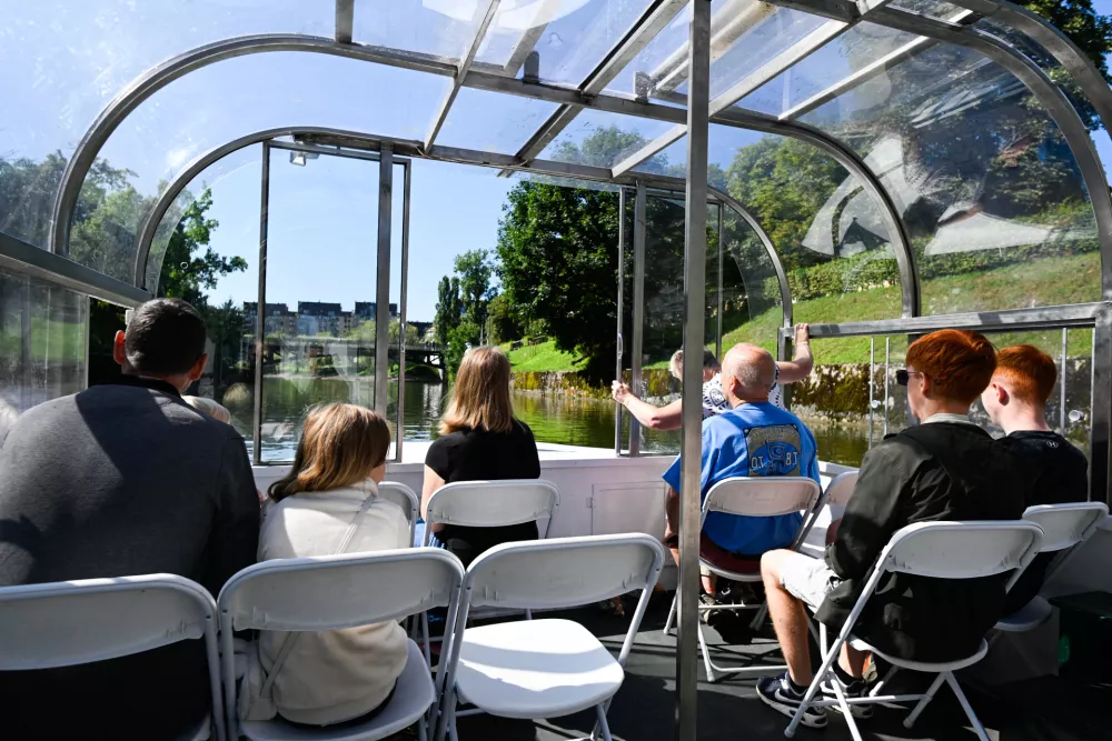 (FOTO) Pogled na Ljubljano z Ljubljanice