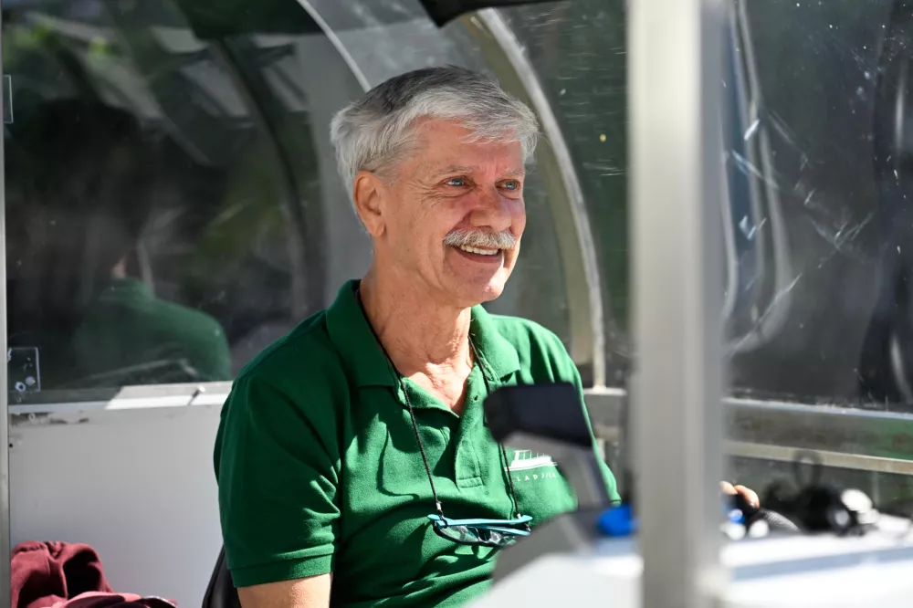 (FOTO) Pogled na Ljubljano z Ljubljanice