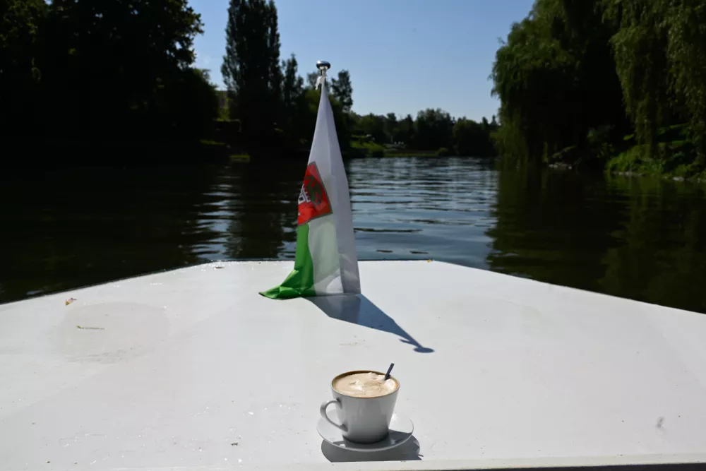 (FOTO) Pogled na Ljubljano z Ljubljanice