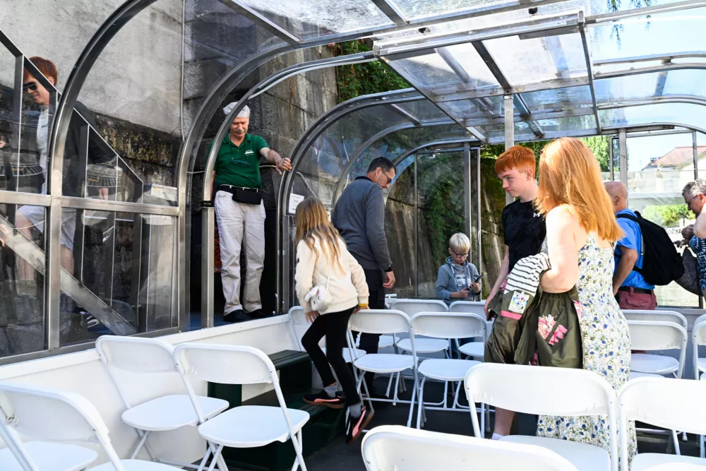 (FOTO) Pogled na Ljubljano z Ljubljanice