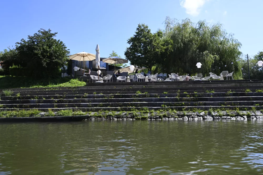 (FOTO) Pogled na Ljubljano z Ljubljanice