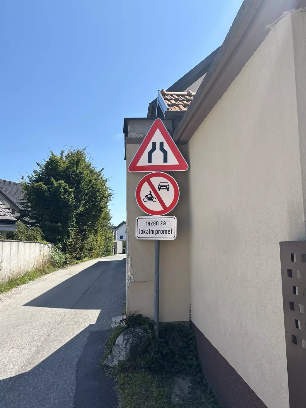 Novi prometni znak &Scaron;entvid