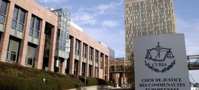 General view of the buildings of the Court of Justice of the European Communities