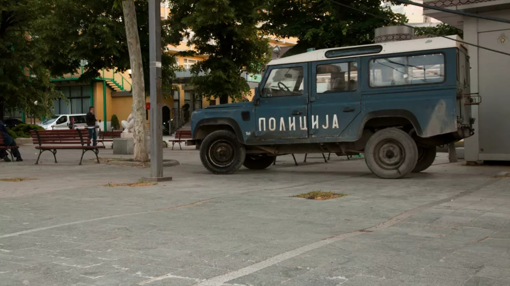 Makedinija, Skopje, policija. Foto: Reuters/Alamy