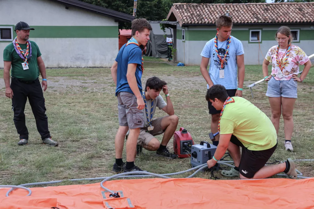 - 02.08.2025 - Zlet 2025 &ndash; največje vseslovensko taborjenje mladih, Sežana//FOTO: Jaka Gasar