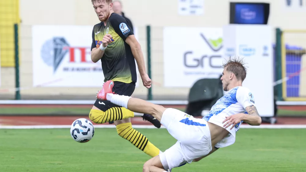 Matej Malen&scaron;ek - 01.08.2025 - nogomet - 1. SNL - Kalcer Radomlje - Domžale //FOTO: Jaka Gasar