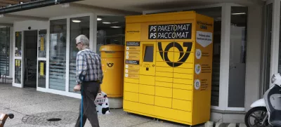 27.5.2025 - Paketomat - Pošta SlovenijeFoto: Luka Cjuha