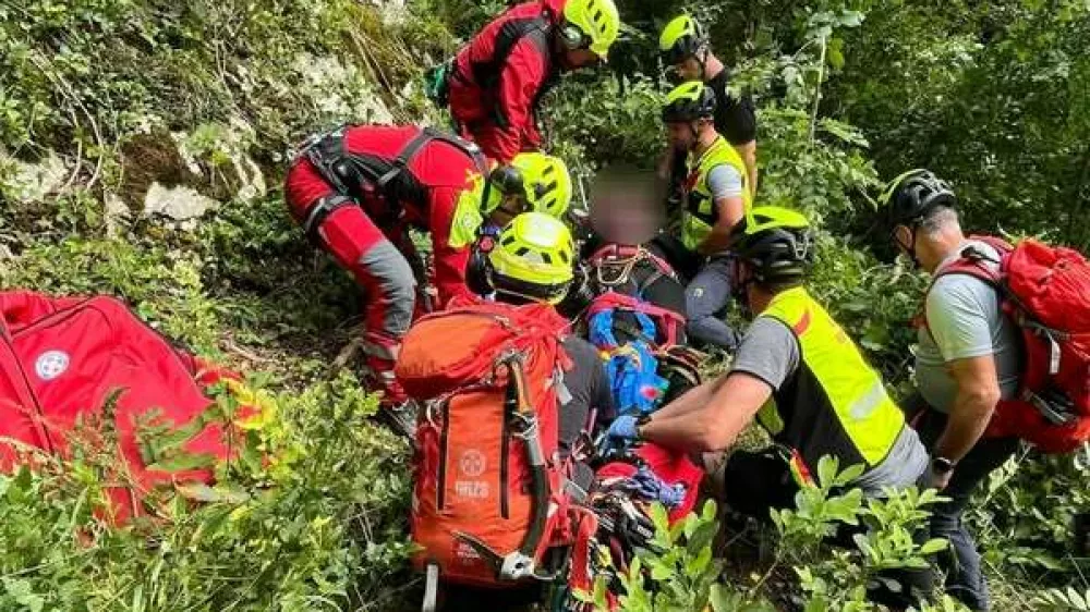 GRS, re&scaron;evanje, kanjon Jerečica