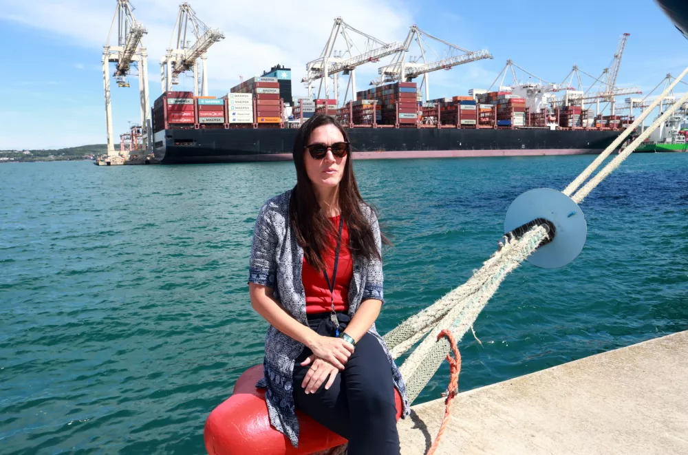 05.08. 2025 -reportaža morjepomorka Živa CankarFoto: Tomaž Skale / Foto: 