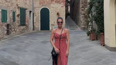 Eva Irgl se je potepala po Toskani. F instagram Eve Irgl