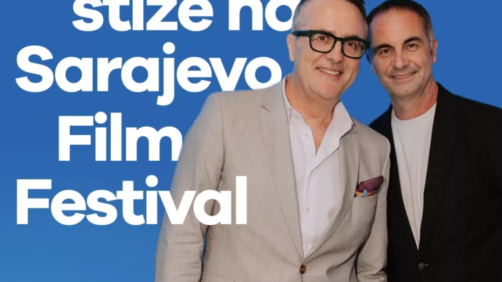 Tarik Filipović (levo) in Jo&scaron;ko Lokas bosta sodelovala v Sarajevu. F instagram